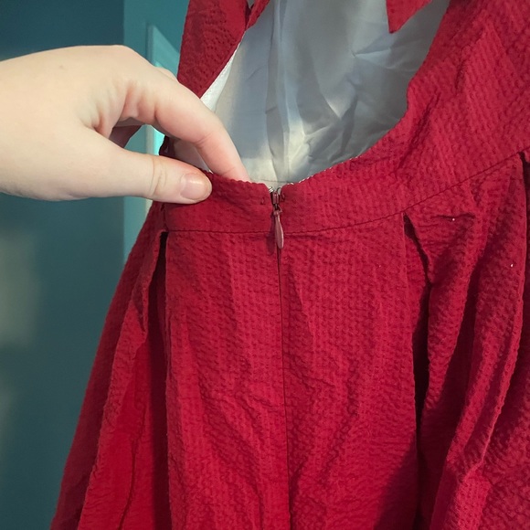 Red Lauren James Dress EUC - Picture 3 of 6